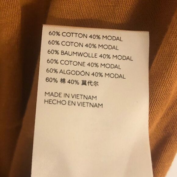 NWT ANTHROPOLOGIE Maeve Justin Smocked Top Blouse in Honey Size XS - Picture 9 of 15